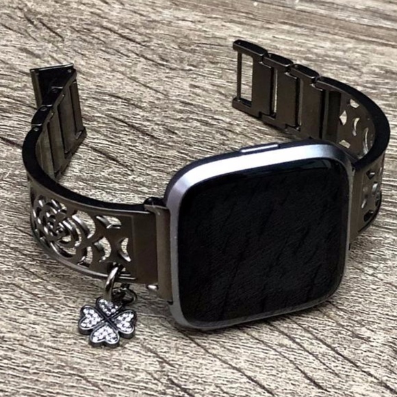 fitbit versa lite black